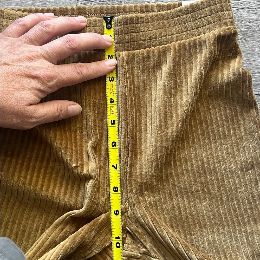 Aerie NEW Groove-On Velour High Waisted Flare Pant, Taille Haute,Women’s XS Tall - Picture 11 of 15